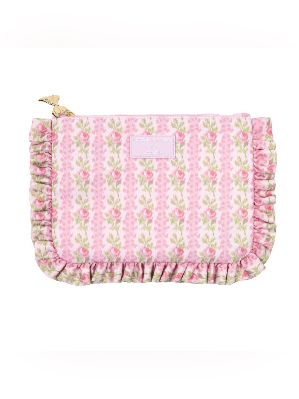 LoveShackFancy x Target Blooming Heirloom Pencil Case Strawberry Macaroon - Picture 2 of 5
